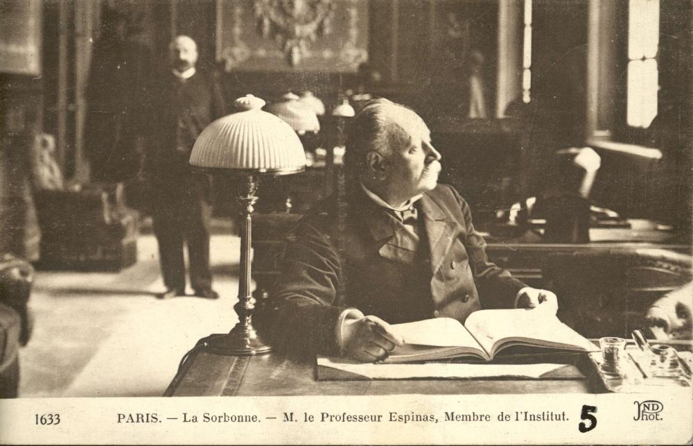 Espinas, Alfred Victor